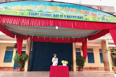 Sinh hoạt dưới cờ Tuần 19- Tuần đầu tiên của học kỳ II năm học 2025-2026